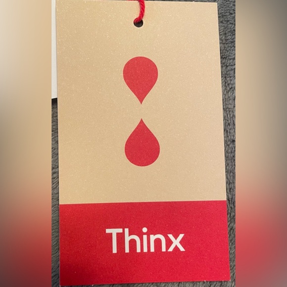 THINX‎ NWT SIZE L Moderate Hiphugger Black - Picture 3 of 7